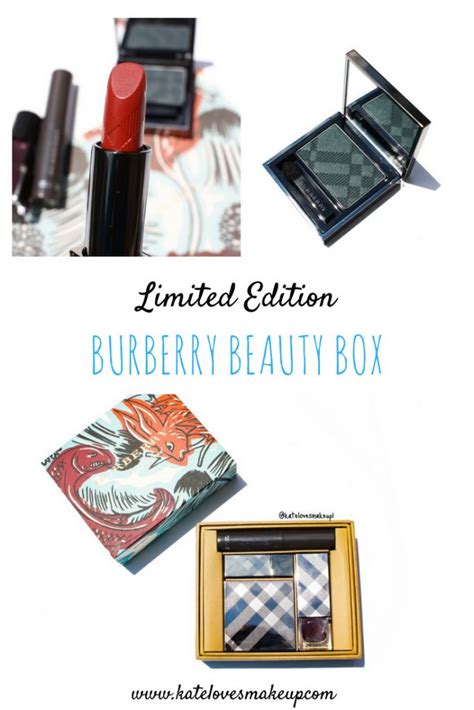 Limited Edition Burberry Beauty Box Review and 